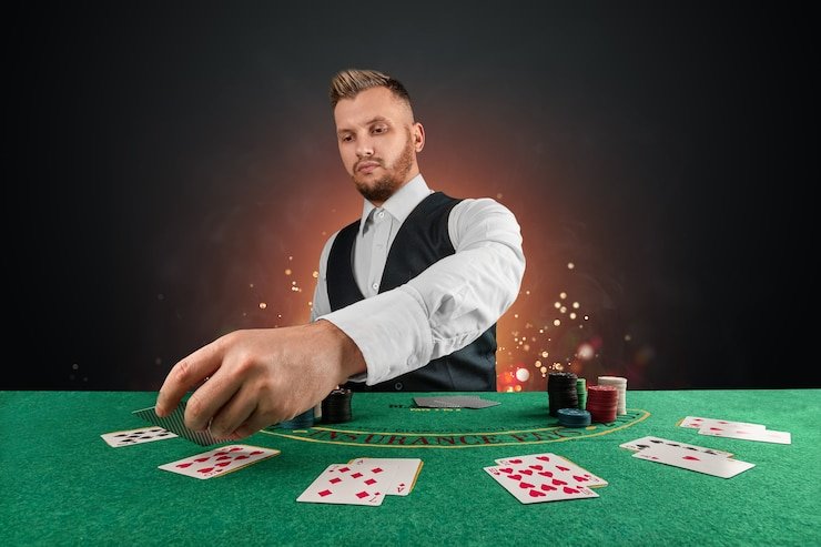 Tampilan meja roulette Eropa langsung di spin805